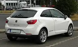 Seat Ibiza SC (2008–2012) Heckansicht