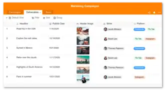 Seatable 3.1 (Browseransicht)