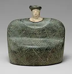 Sitzende Figur (Baktrien); 3.-2. Jahrtausend v. Chr.; Metropolitan Museum of Art (New York City)