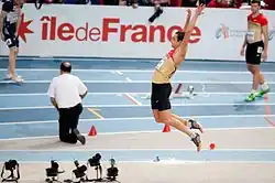 7,66&nbsp;m waren für Sebastian Bayer deutlich zu kurz, um im Finale dabei zu&nbsp;sein