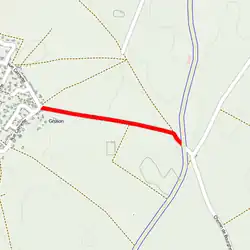 Streckenabschnitt Gruson