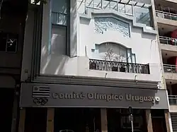 Hauptsitz des Comité Olímpico Uruguayo in Montevideo im Jahr 2022