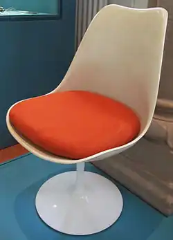 Tulpen-Stuhl, ohne Armlehne Modell 151