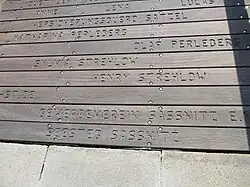 Stegbohlen der Seebrücke (2025)