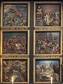 Bildtafeln aus dem Leben Jesu