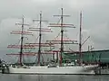 Segelschulschiff Sedov 2003 in Kiel