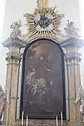 Seitenaltar mit dem Bild des hl. Antonius