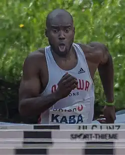 Sekou Kaba Rang sieben in 13,58&nbsp;s