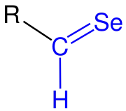 Allgemeine Strukturformel von Selenoaldehyden