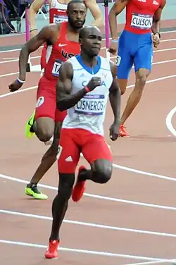 Omar Cisneros Rang fünf in 49,21&nbsp;s