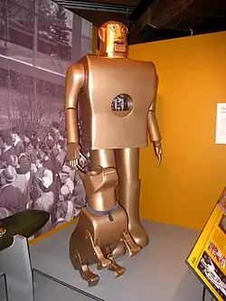 Der Roboter Electro von Westinghouse (Aufnahme von 2010)