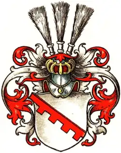 Wappen derer von Senden im Wappenbuch des Westfälischen Adels