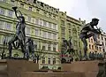 Brunnen mit Musikanten, Prag