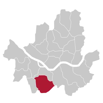 Lage von Gwanak in Seoul