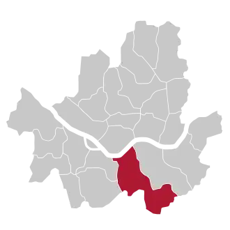 Lage von Seocho in Seoul