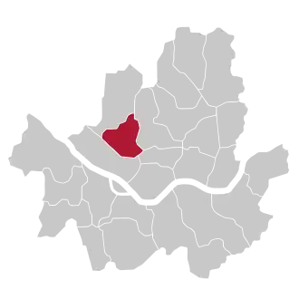 Lage von Seodaemun in Seoul