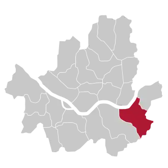 Lage von Songpa in Seoul