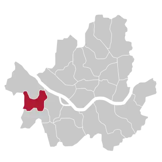 Lage von Yangcheon in Seoul