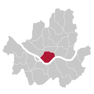 Lage von Yongsan in Seoul