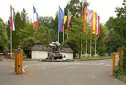 Einfahrt des Serengeti-Parks