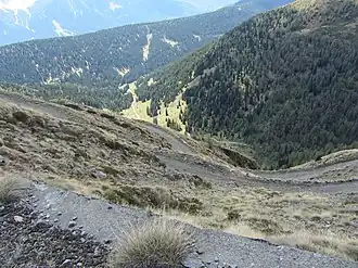 Serpentinen zum Markinkele