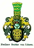 Wappen 1559 der Herren Seutter von Loetzen
