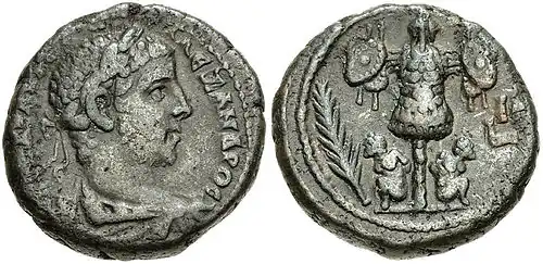 Tetradrachme des Severus Alexander aus dem Jahr 233