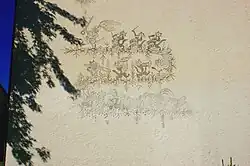 Hans Fischer: Sgraffito an einem Haus der Meienegg in Bern