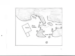 Plan der Grotte von Gaudry und Debenath.