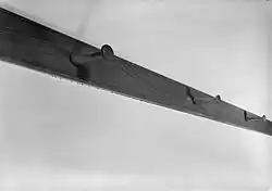 Einfache Hakenleiste zum Aufhängen von Kleidern, Werkzeug u.&nbsp;Ä.