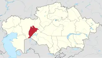 Lage in Kasachstan