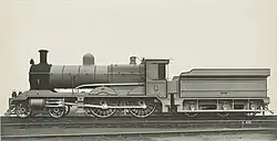 Lokomotive C 21, gebaut 1907 von NBL