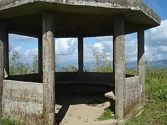 Schutzhütte auf dem Gipfel des Keokradong