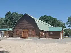 Shell Community Hall, eingetragen im NRHP