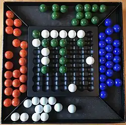 Spielsituation in Shiftago Express