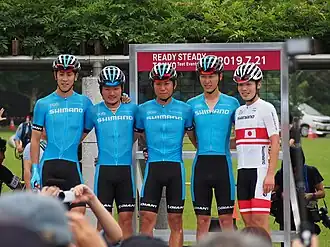 Mannschaftsfoto Shimano Racing