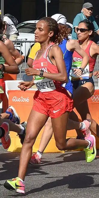 Shitaye Eshete kam auf den sechsten&nbsp;Platz