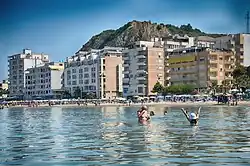 Badetreiben bei Shkëmbi i Kavajës