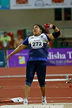 Manpreet Kaur – 17,06&nbsp;m