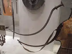 Shotel, das im British Museum ausgestellt wird