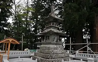 Schatzpagode aus Stein