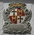 Wappenstein für Ferdinand Moritz von Mengersen (1706–1788), Landkomtur der Ballei Westfalen des deutschen Ordens