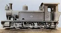 Lokomotive Nr. 41, gebaut 1910 von Hawthorn Leslie