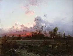 Sonnenuntergang, 1879