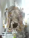 Seitenaltar: St. Leonhard