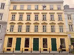 Geburtshaus Peter Kempny, Siebensterngasse 3, Wien VII.