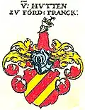 Wappen derer von Hutten zu Frankenberg