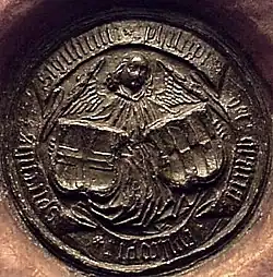 Wappensiegel des Speyerer Bischofs Philipp von Rosenberg