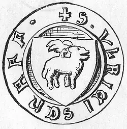 Siegel Ulrich Schoffs, ca. 1350