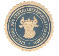 Siegelmarke Centralgefängnis